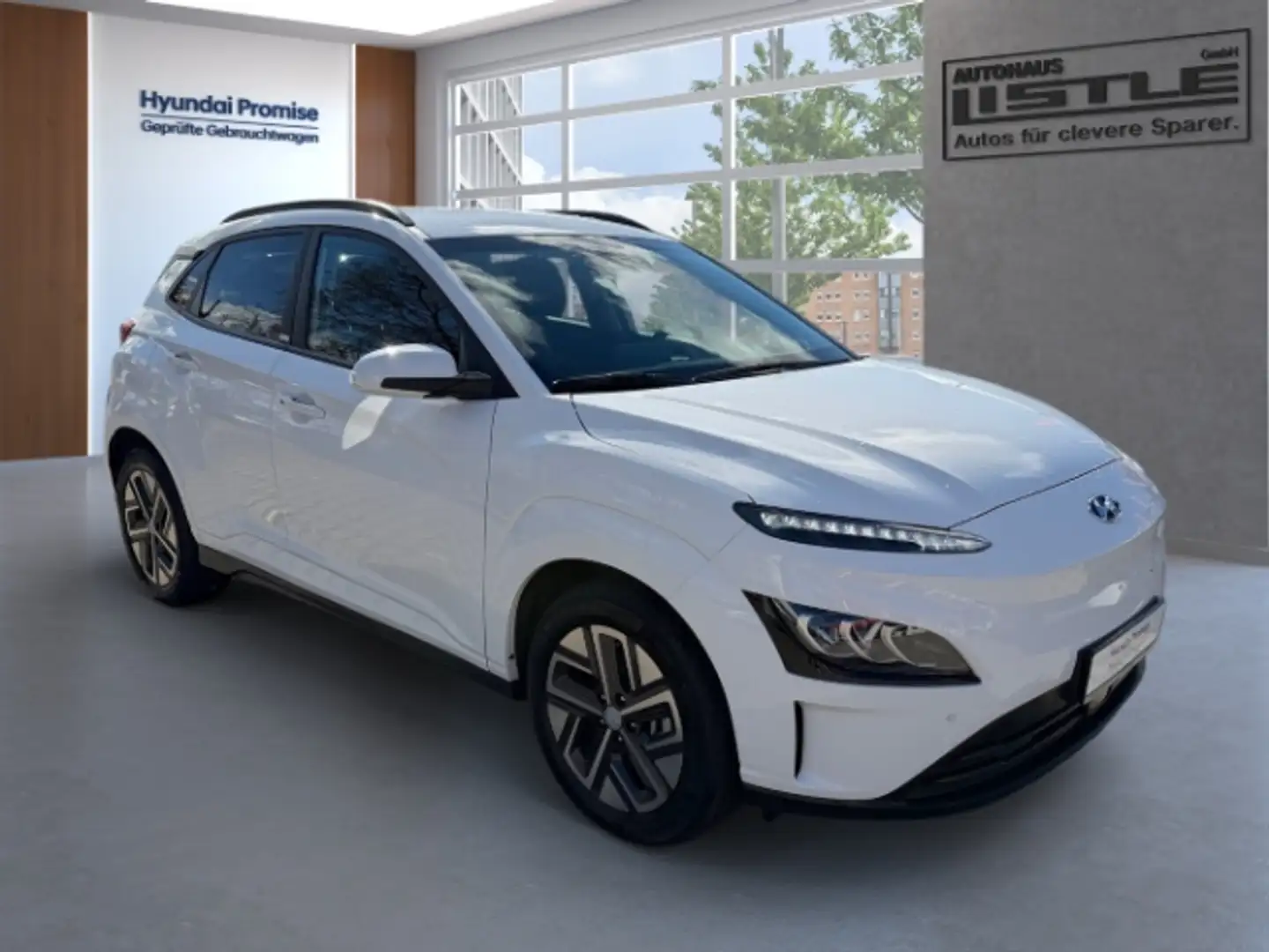Hyundai KONA Trend Elektro 2WD +CARPLAY+KLIMA+SHZ+PDC+UVM+ Blanc - 2