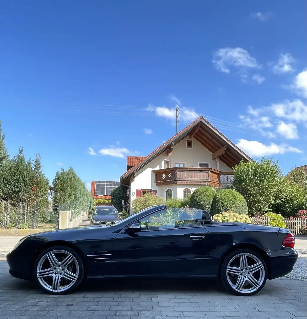 Mercedes-Benz SL 500 SL 500 ausschließlich Mercedes Scheckheft gepfleg Blau - 2