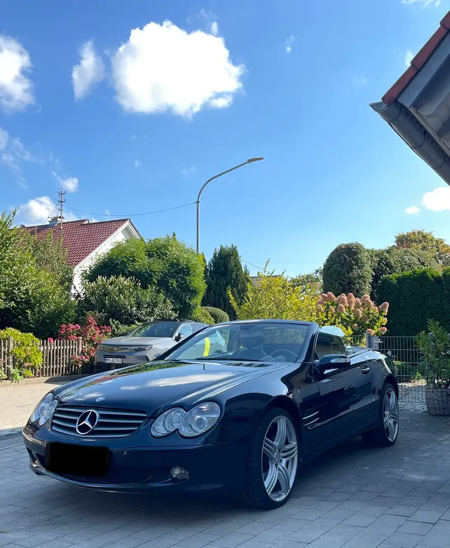 Mercedes-Benz SL 500 SL 500 ausschließlich Mercedes Scheckheft gepfleg Blau - 1