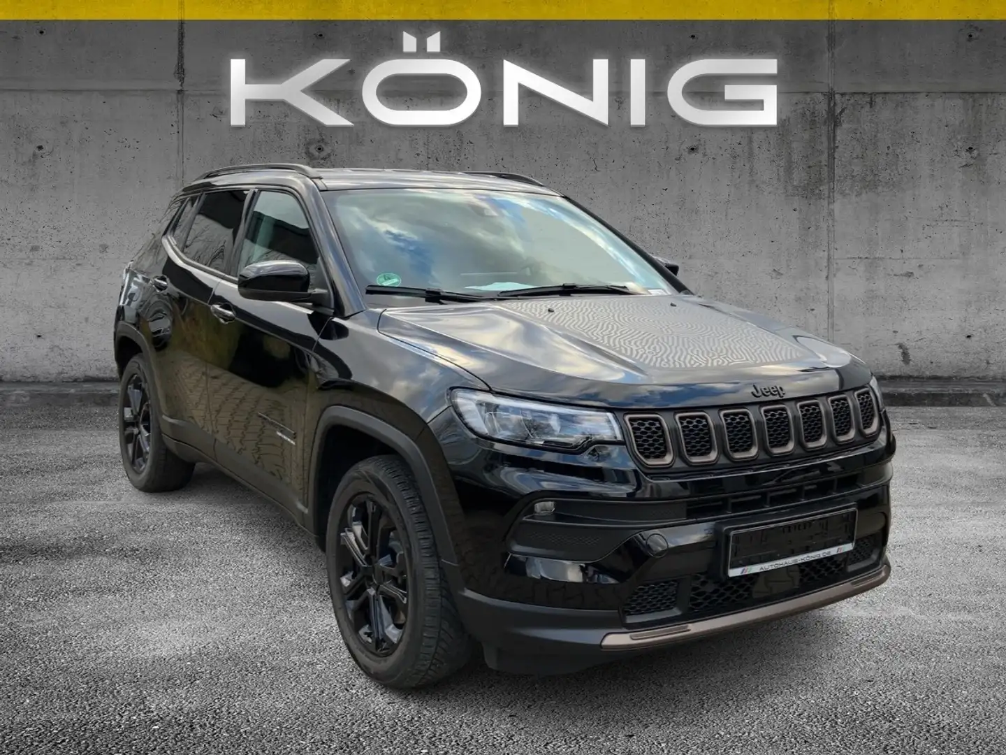 Jeep Compass 1.3 PHEV Upland 4WD Automatik*Klima Zwart - 2