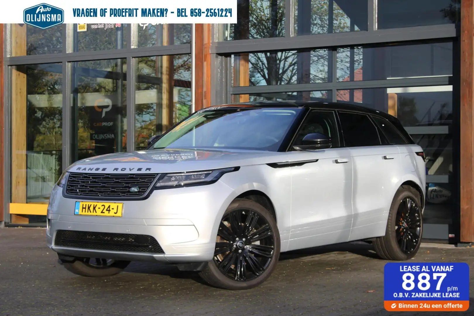 Land Rover Range Rover Velar 2.0 P400e AWD S PHEV|ACC|Camera|22" Silber - 1