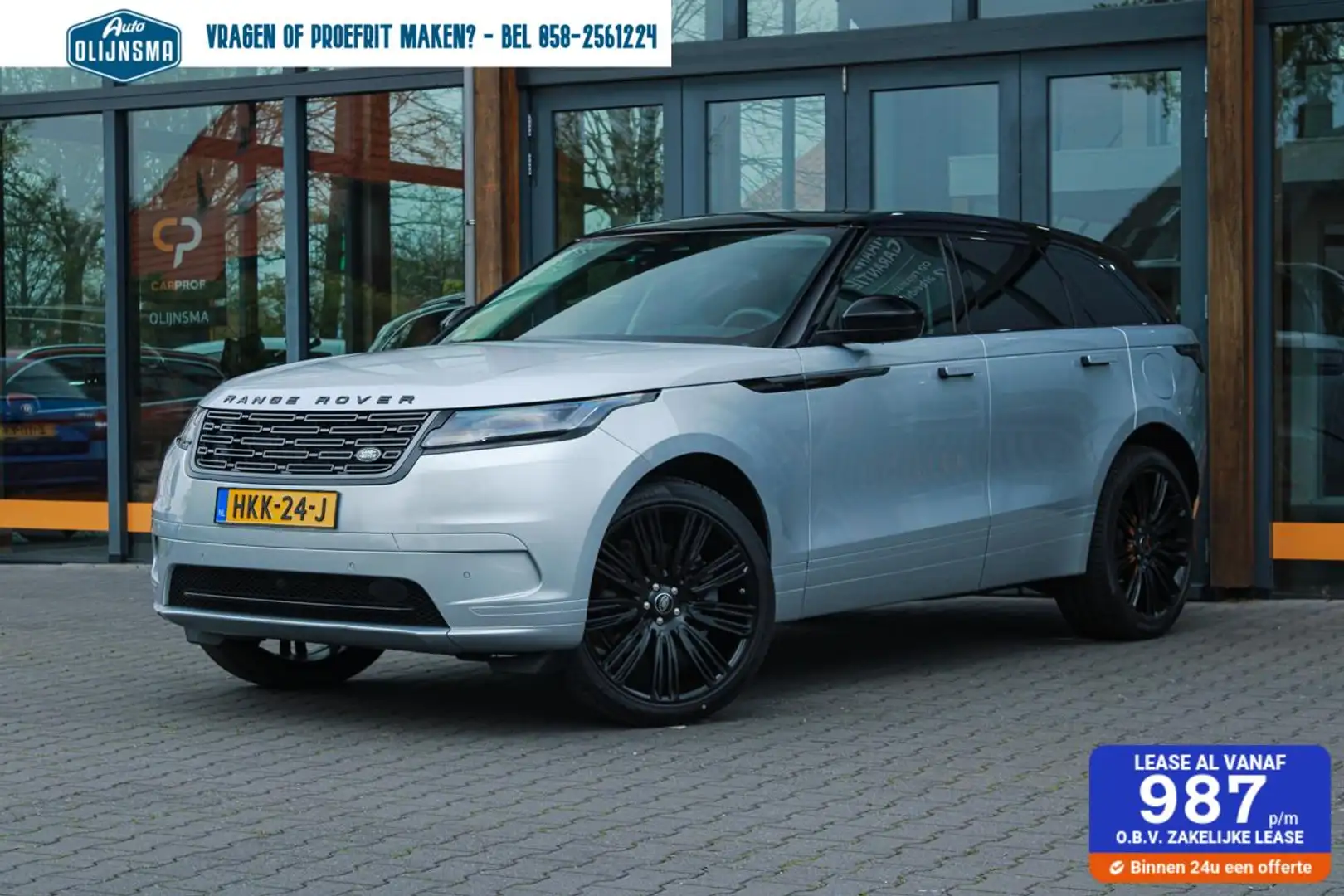 Land Rover Range Rover Velar 2.0 P400e AWD S PHEV|ACC|Camera|21" Stříbrná - 1