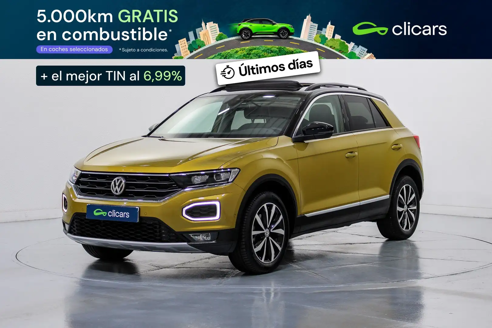 Volkswagen T-Roc 1.5 TSI Advance Style DSG7 Amarillo - 1