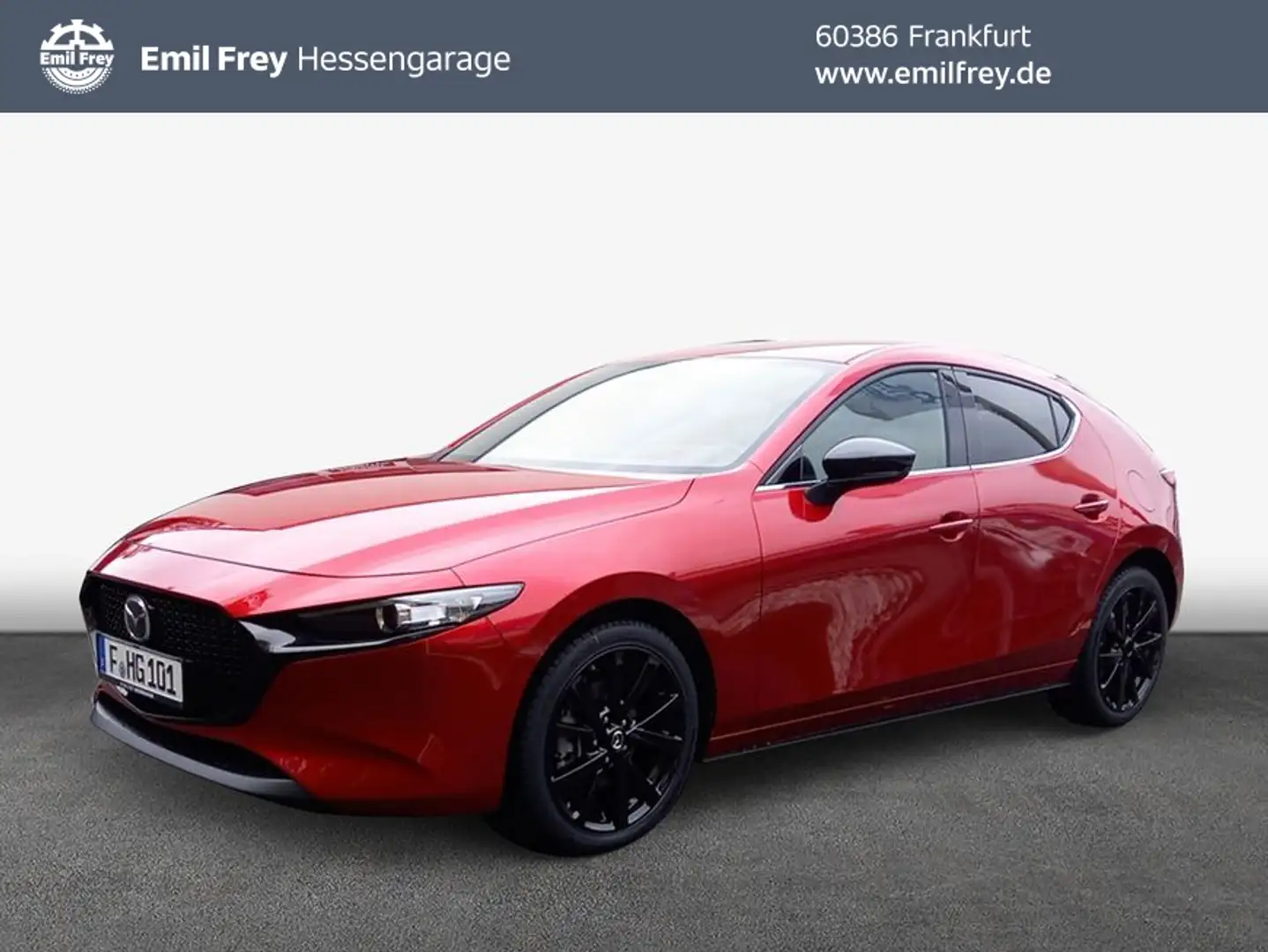 Mazda 3 e-SKYACTIV-G 140 M HYBRID HOMURA Rot - 1