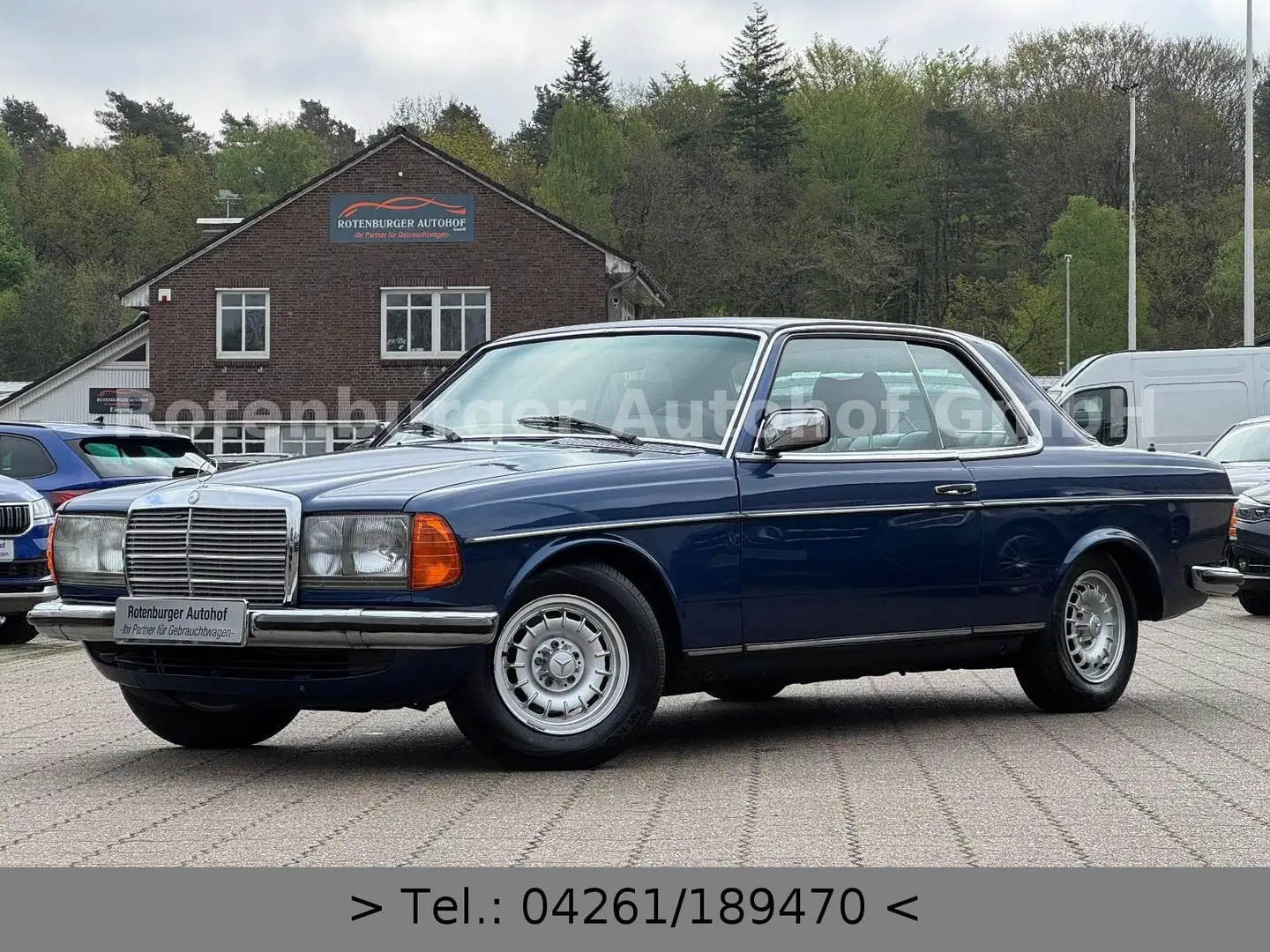 Mercedes-Benz 230 *COUPE*W123*AUTOMATIK*H-ZULASSUNG*SCHIEBEDACH Azul - 1