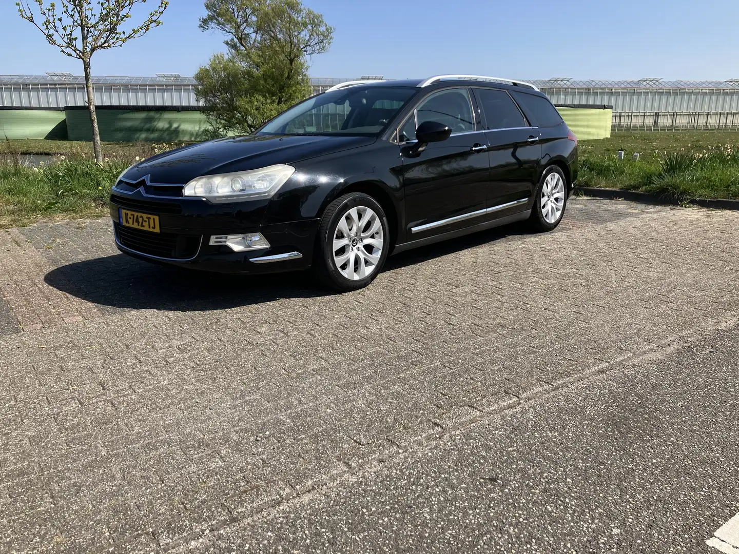 Citroen C5 1.6 THP Exclusive aut leder navi Zwart - 1