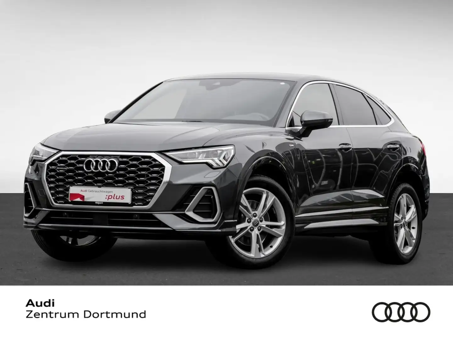 Audi Q3 Sportback 40 quattro S LINE AHK CAM ACC LM19 Gris - 1