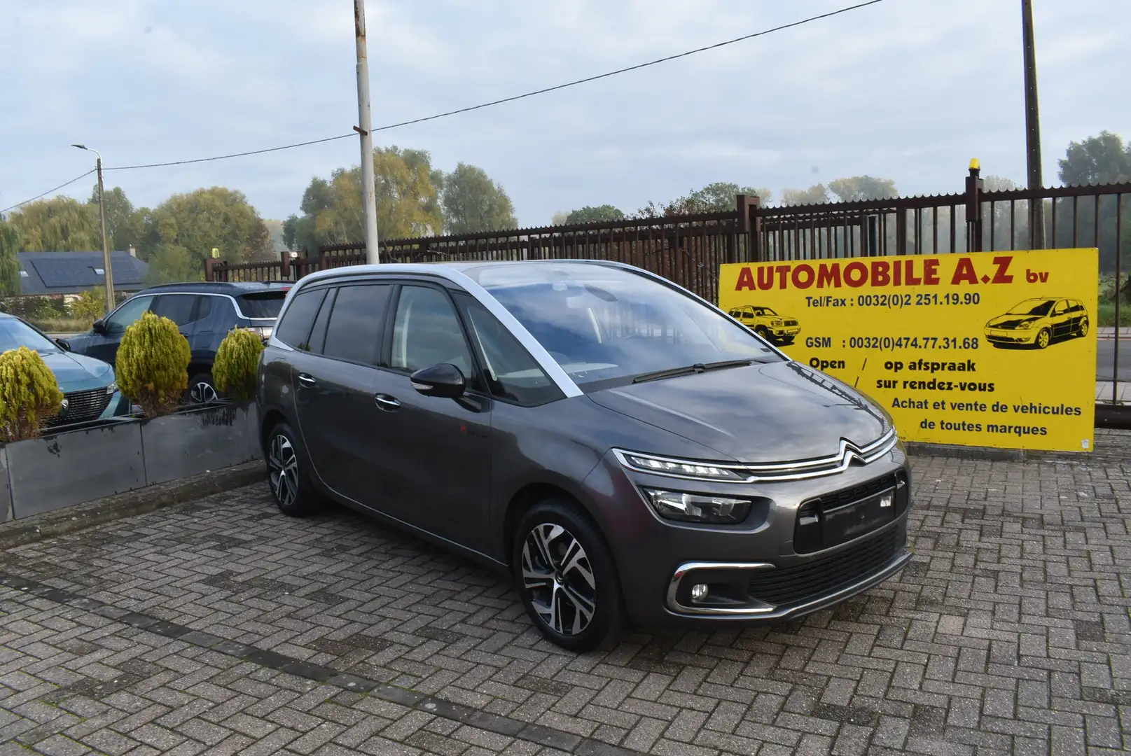 Citroen Grand C4 SpaceTourer 1.5 BlueHDi Rip Curl S 7PL / GPS Gris - 1