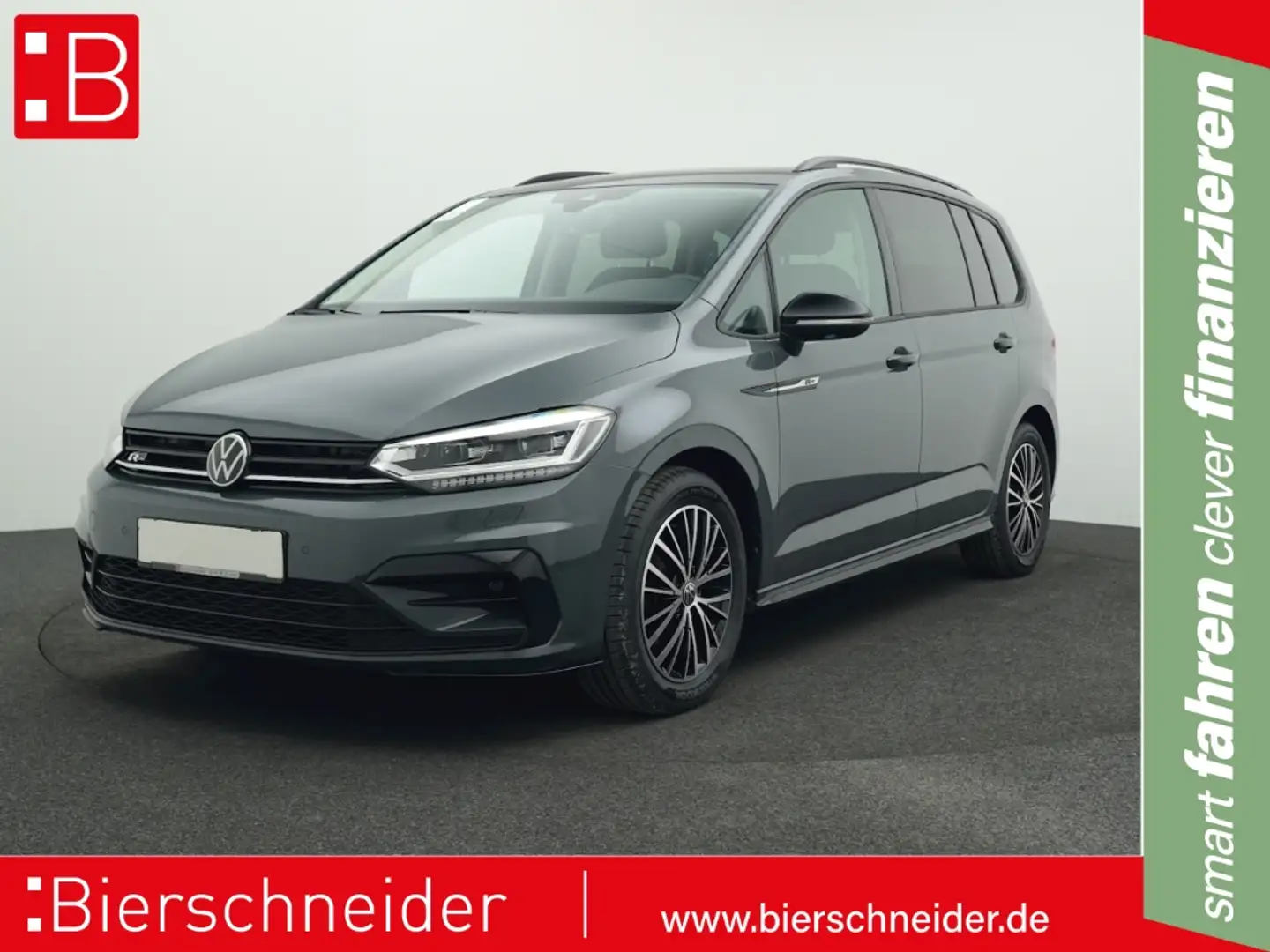 Volkswagen Touran 2.0 TDI DSG Highline RLine BLACK-STYLE KAMERA NAVI Grau - 1
