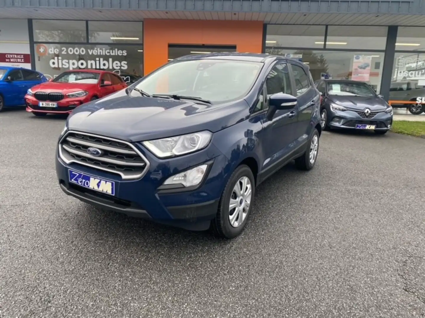 Ford EcoSport 1.0 ECOBOOST 100 - CONNECTED Bleu - 2