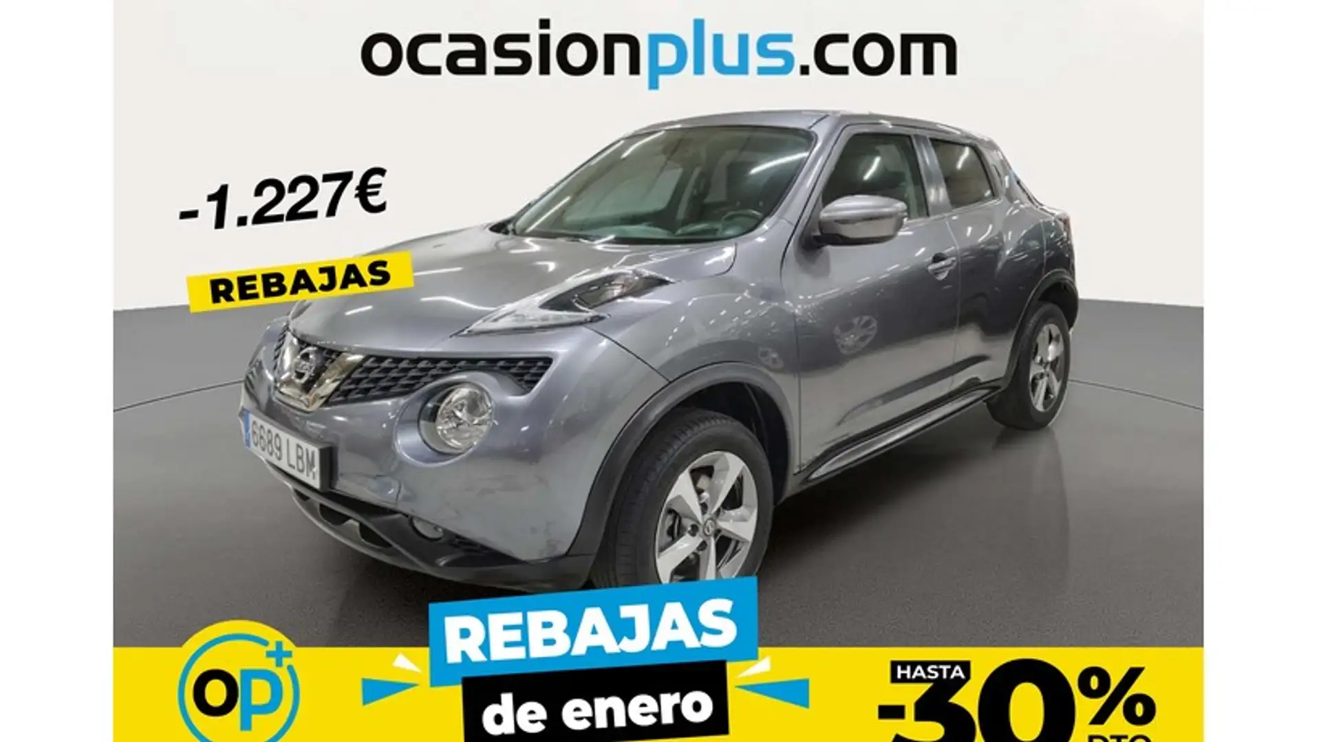 Nissan Juke 1.6 N-Connecta 4x2 112 Gris - 1