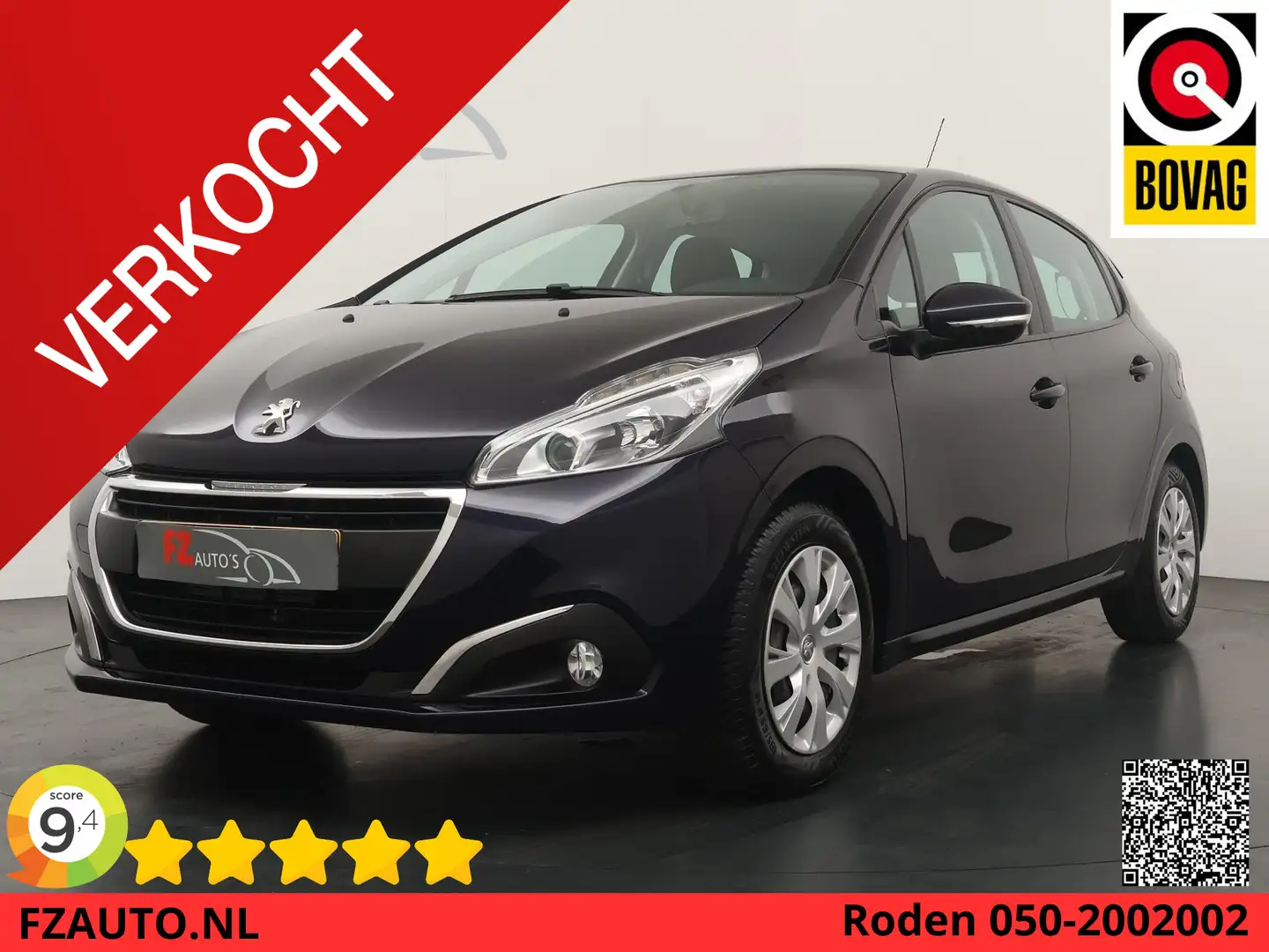 Peugeot 208 1.2 PureTech Blue Lion - Navigatie - Trekhaak - Pa Blau - 1