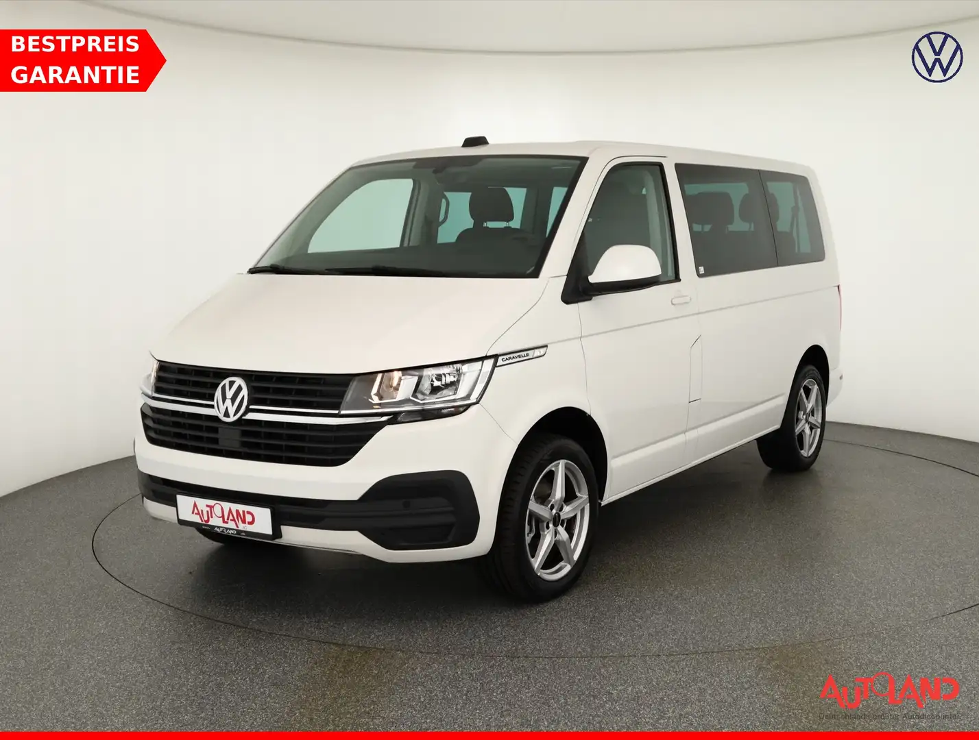Volkswagen T6 Caravelle T6.1 Caravelle 2.0 TDI 8-Sitzer App Connect DAB Blanc - 1