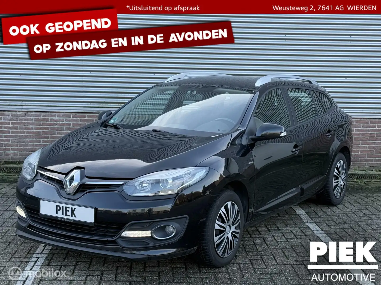 Renault Megane Estate 1.5 dCi Limited EXPORT PRICE Black - 1