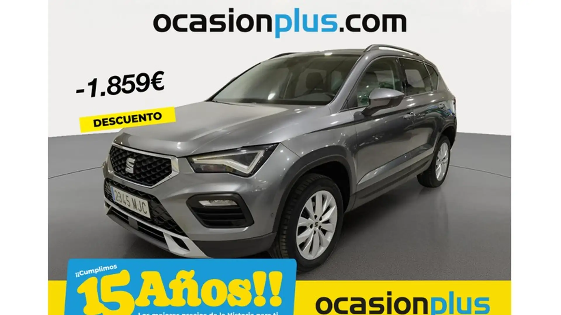 SEAT Ateca 1.5 EcoTSI S&S Style XM Grijs - 1