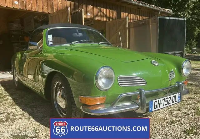 Volkswagen Karmann Ghia Cabriolet | 1973 | Route 66 Auctions