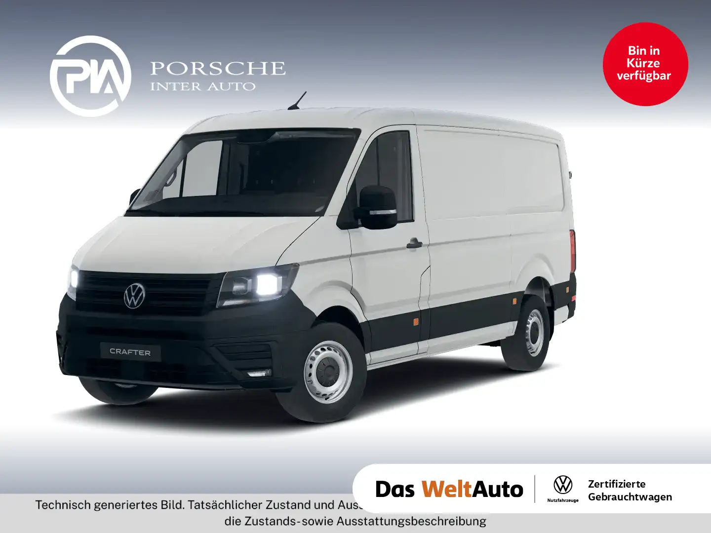 Volkswagen Crafter VW Crafter 35 T6 Kastenwagen L3H2 TDI Weiß - 1