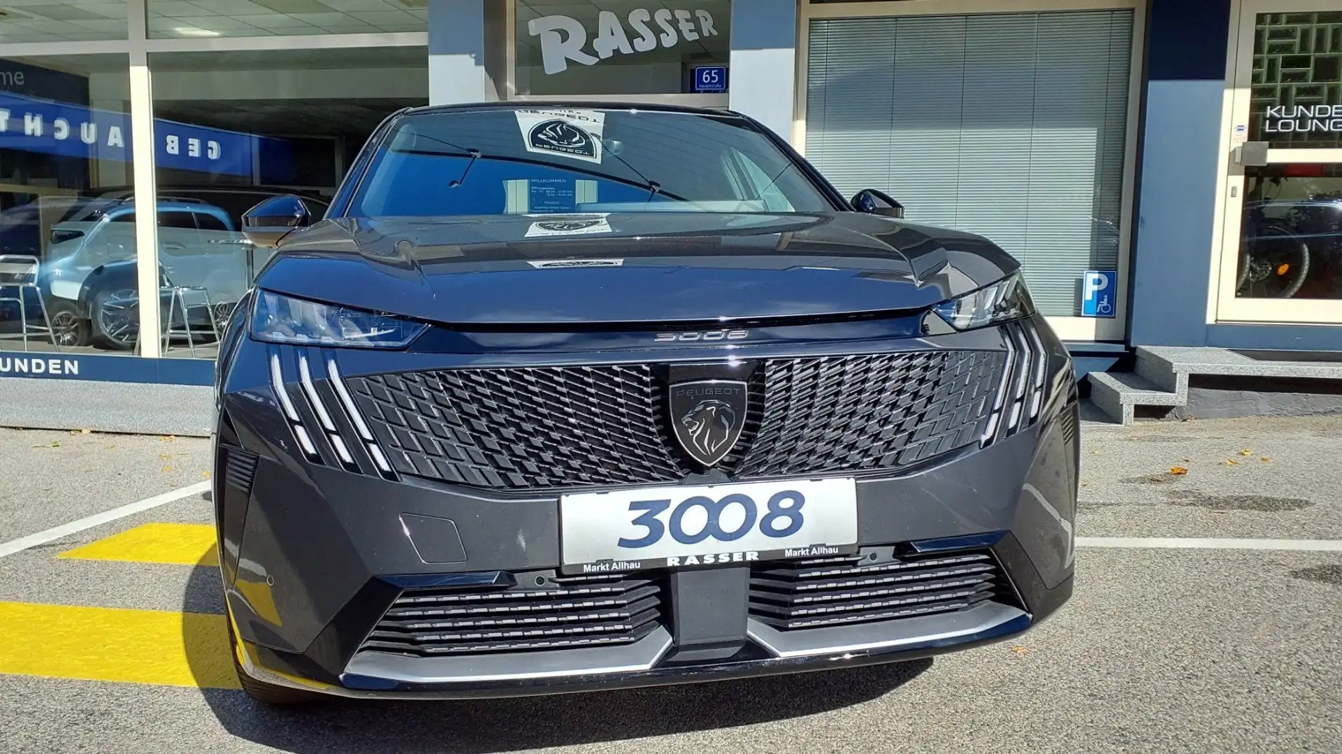Peugeot 3008 Elektromotor 210 GT Grau - 1