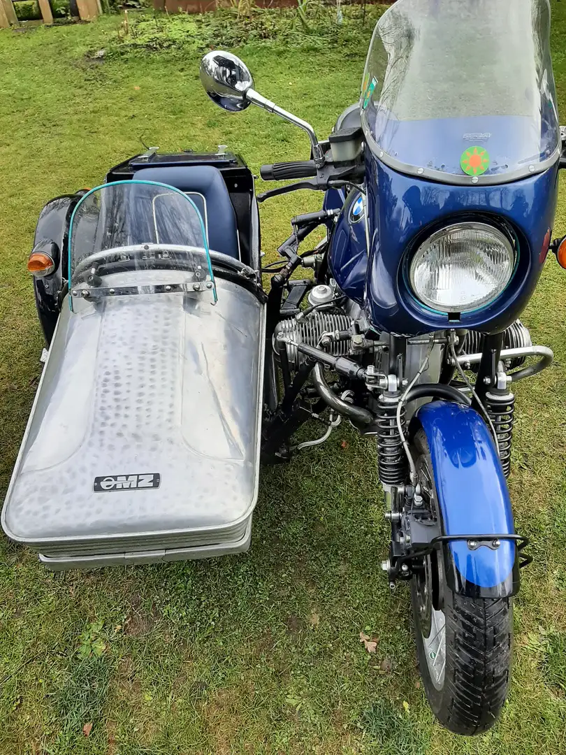 BMW R 80 R R 80 Mystic Gespann mit Superelastik Seitenwagen Blau - 2