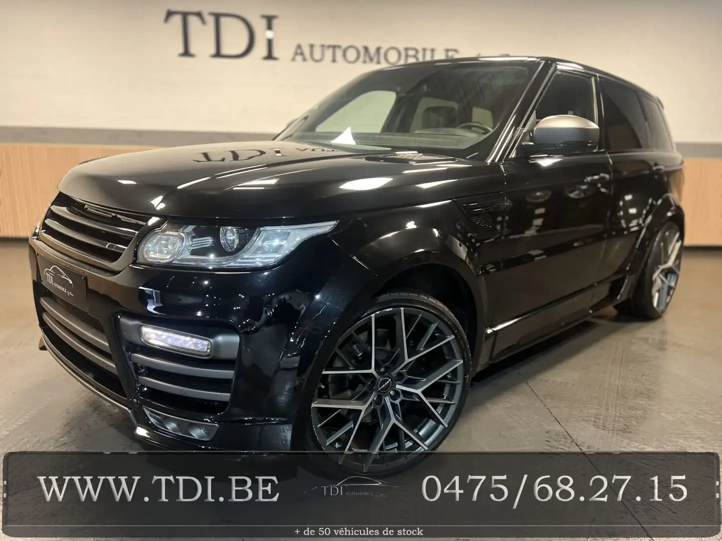 Land Rover Range Rover Sport Range Rover Sport 4.4 SDV8 HSE Dynamic*Mansory✔ Negro - 1