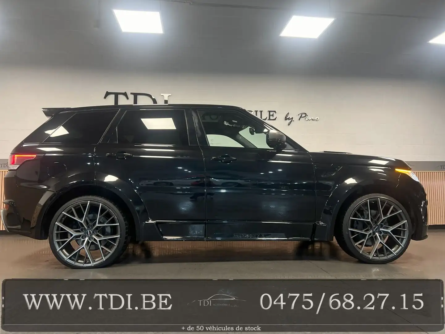 Land Rover Range Rover Sport Range Rover Sport 4.4 SDV8 HSE Dynamic*Mansory✔ Zwart - 2