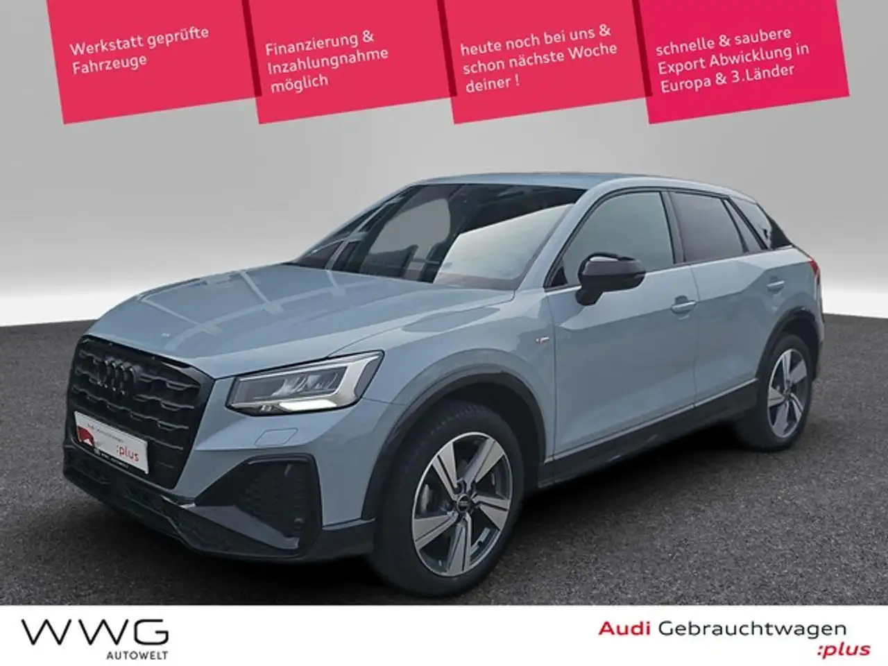 Audi Q2 35 TFSI S line S tronic Navi LED