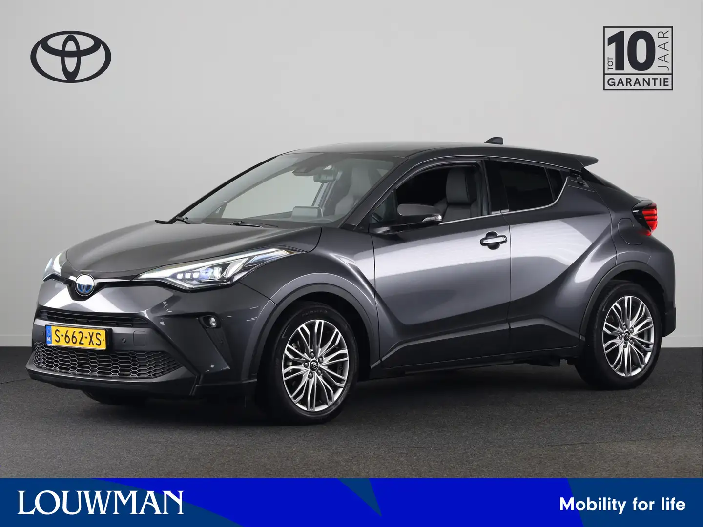 Toyota C-HR 2.0 Hybrid Executive | Half lederen bekleding | JB Grau - 1