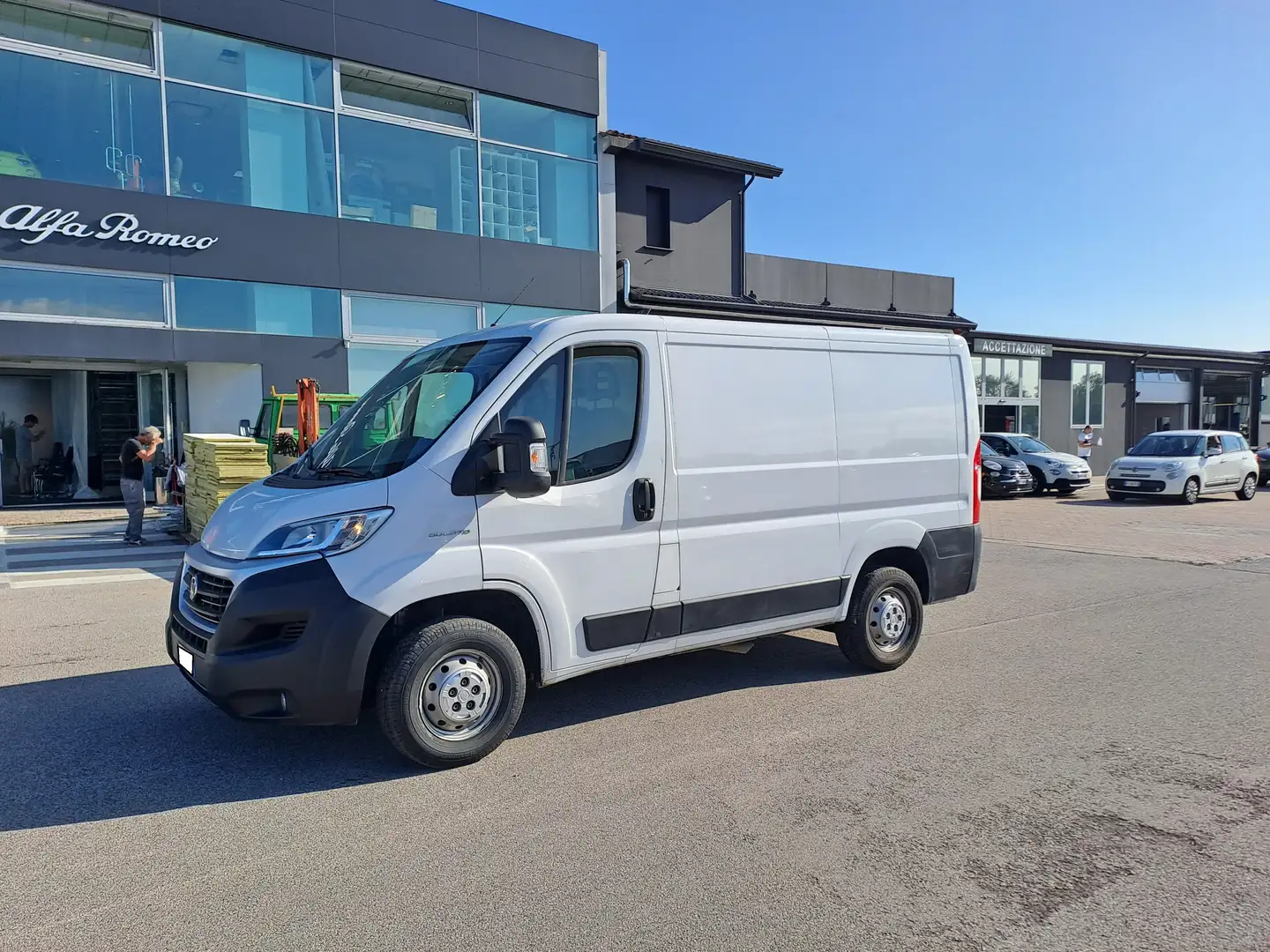 Fiat Ducato FURGONE PC TB 30 CH1 2.3 MJT 120 CV EURO 6 Bianco - 2