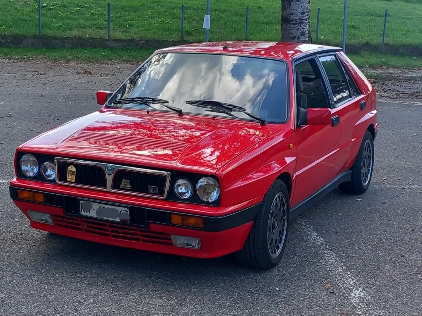 Lancia Delta Delta 2.0 16v HF IntegraleASI TARGAORO-MOTORENUOVO Rosso - 2