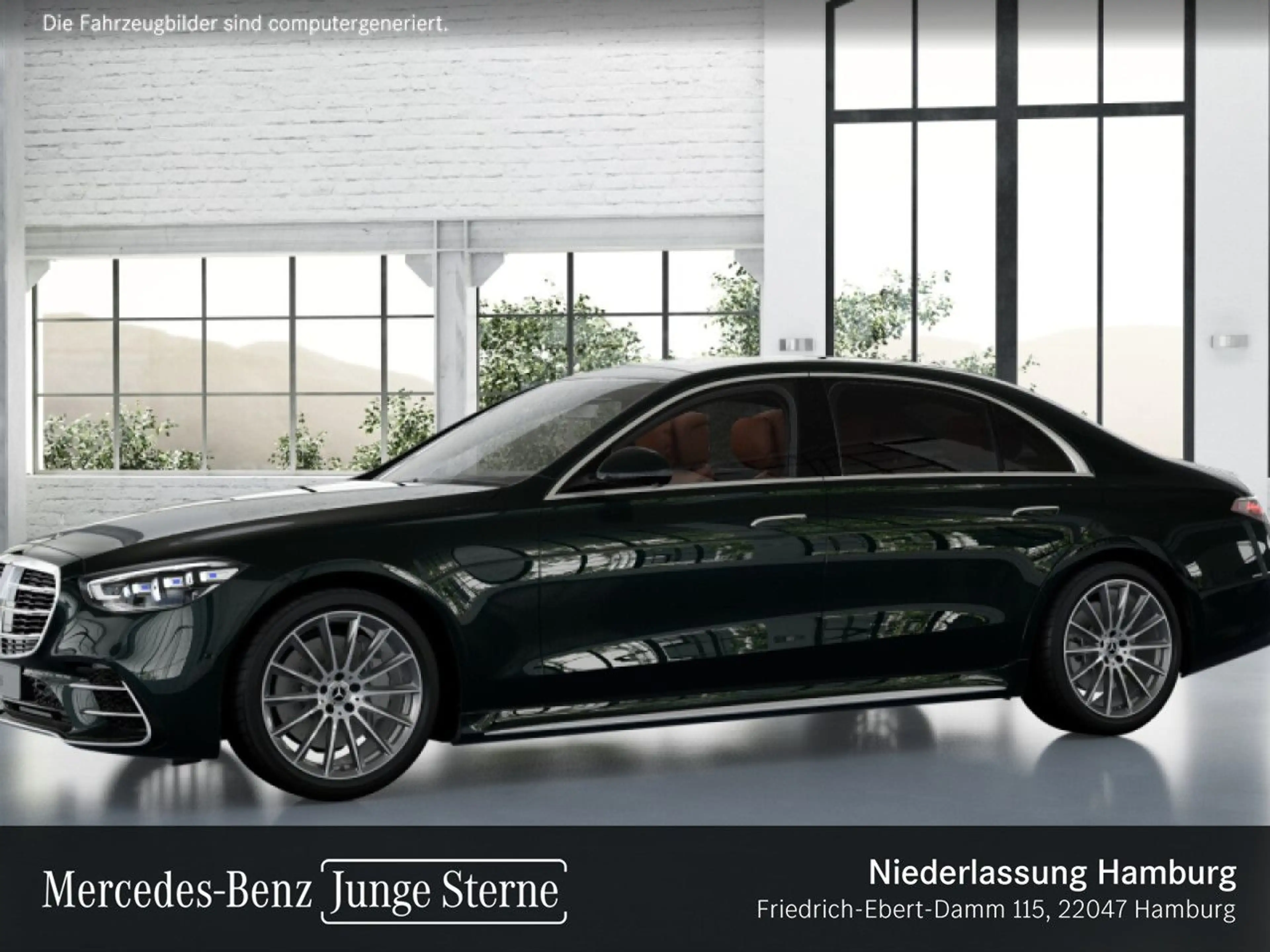 Mercedes-Benz S 600 S 580 L 4M AMG+PANO+360+DIGITAL-L+BURMESTER4D+20" — photo 3