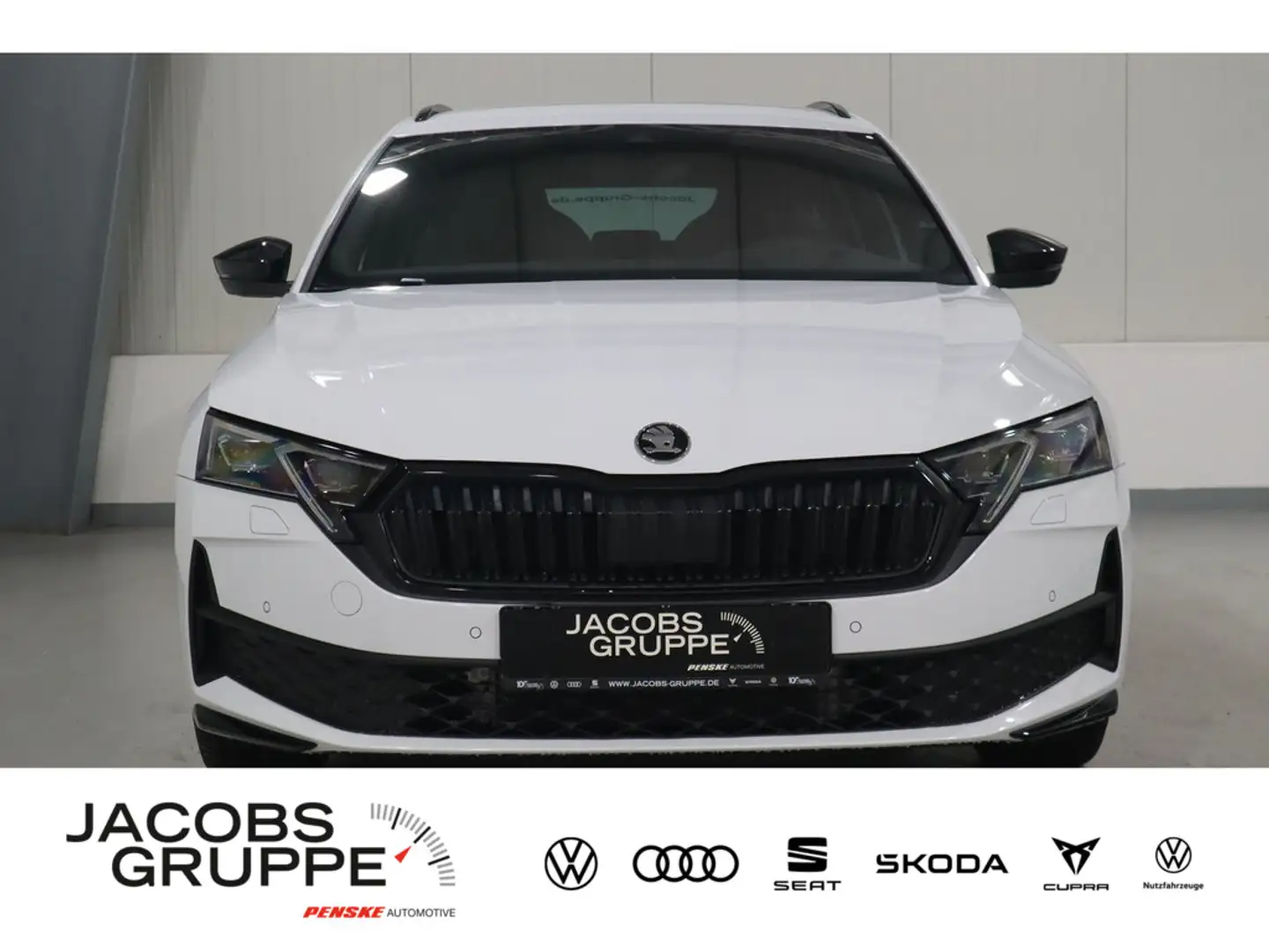 Skoda Octavia Combi 2.0 TDI Sportline LED,Navi,AHK, Weiß - 2