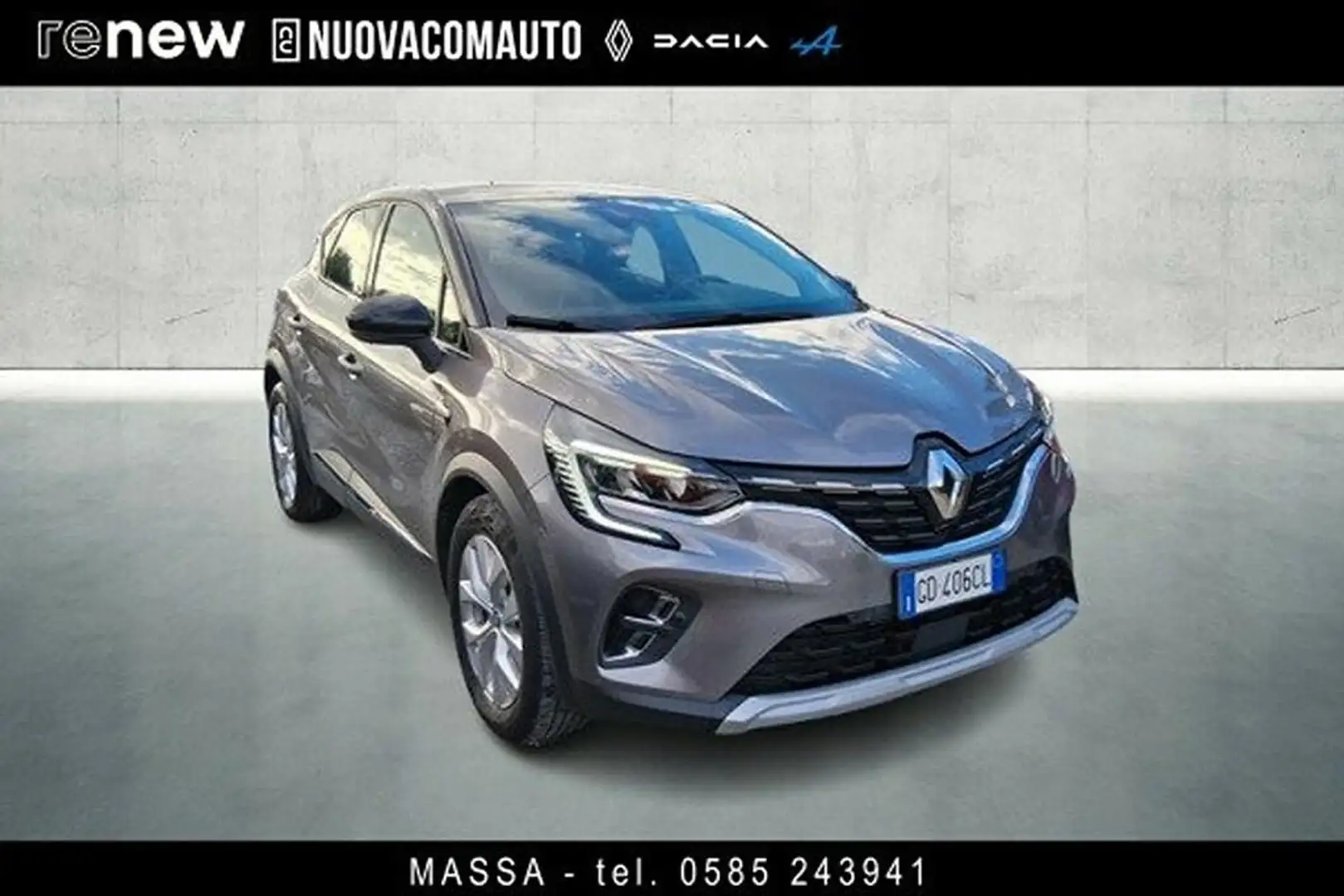 Renault Captur 1.6 plug-in hybrid Intens E-Tech 160cv auto Grigio - 1