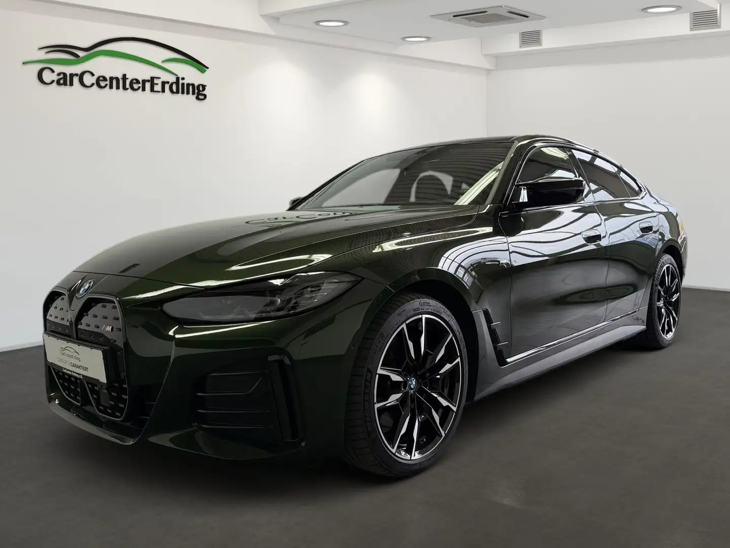 BMW i4 GranCoupe M50*LED*Navi*360*AHK*H&K*Leder*HUD* Grün - 1