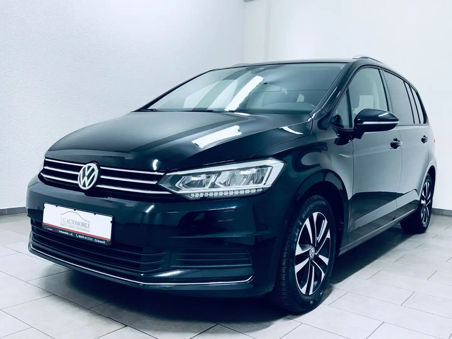 Volkswagen Touran IQ.DRIVE  * 2.H * NAVI * 7-SITZER * ACC * Negru - 1