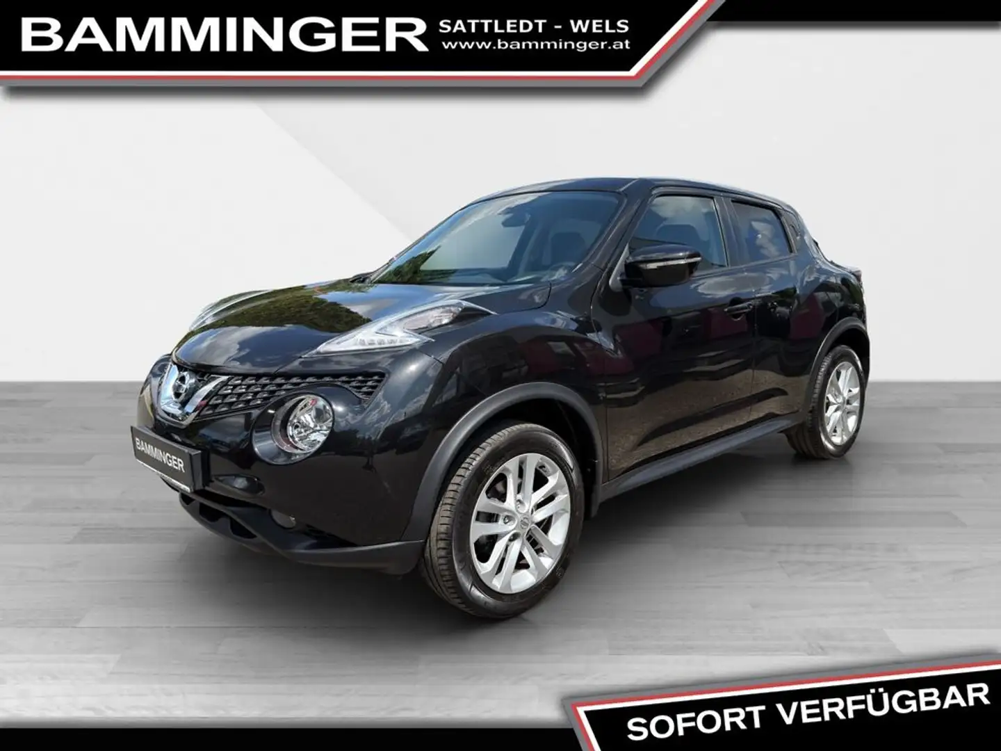 Nissan Juke 1,6 Acenta Aut. ''inkl. Navigation'' Schwarz - 1
