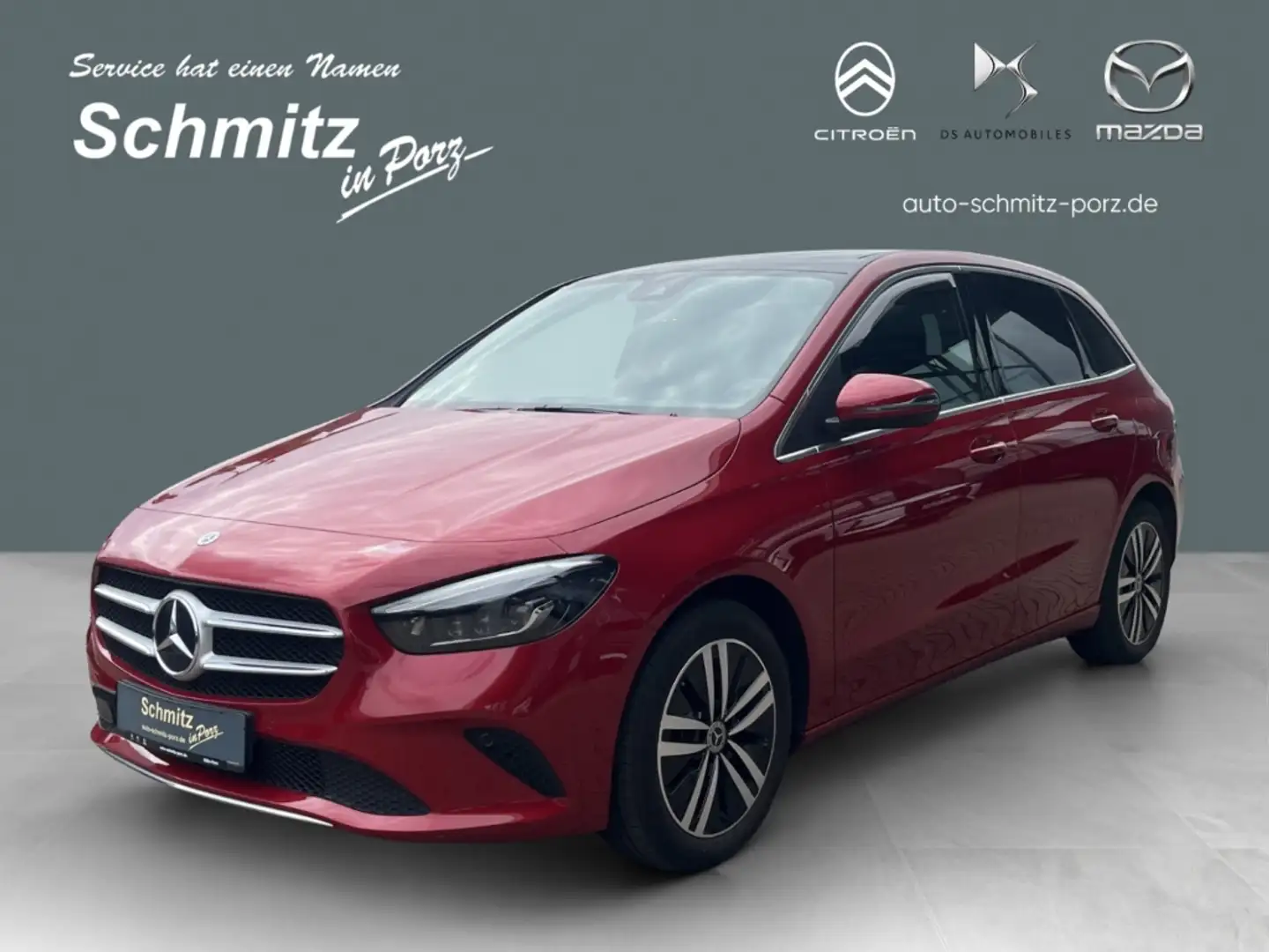 Mercedes-Benz B 250 Pano Voll-LED Navi Kamera Ambiente AHK Rouge - 1