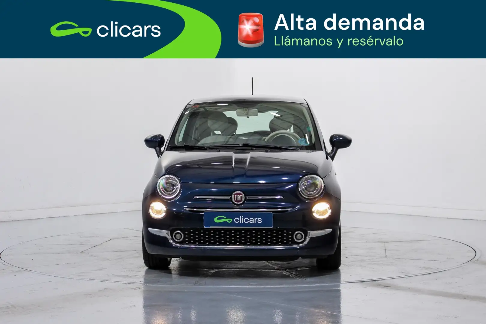 Fiat 500 1.2 Lounge Negro - 2