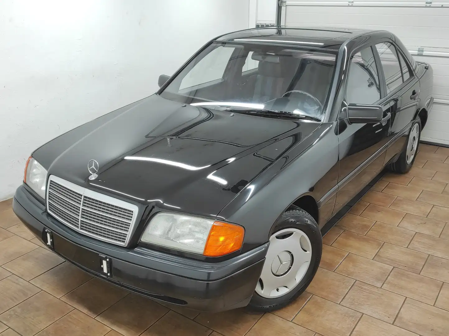 Mercedes-Benz C 180 *TÜV NEU* AUTOMATIK SHZ 8-RÄDER SCHIEBEDACH Negru - 2