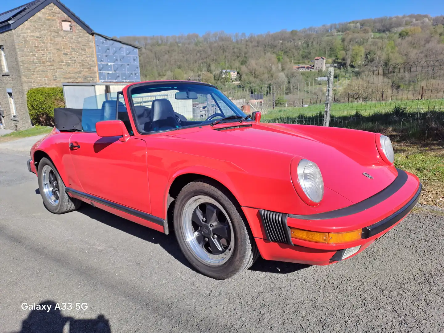Porsche 911 Cabriolet G50 Rouge - 2