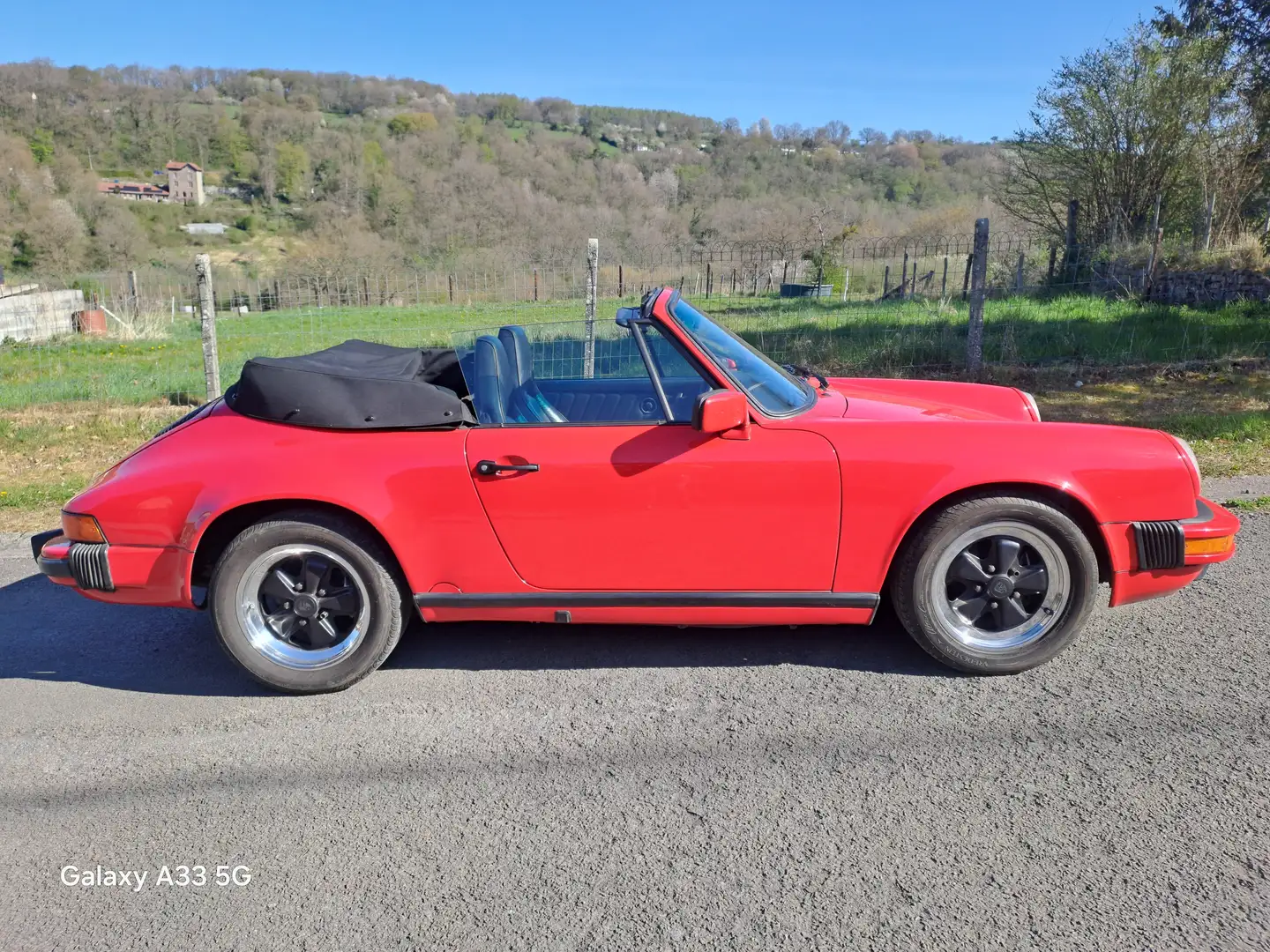Porsche 911 Cabriolet G50 Rouge - 1