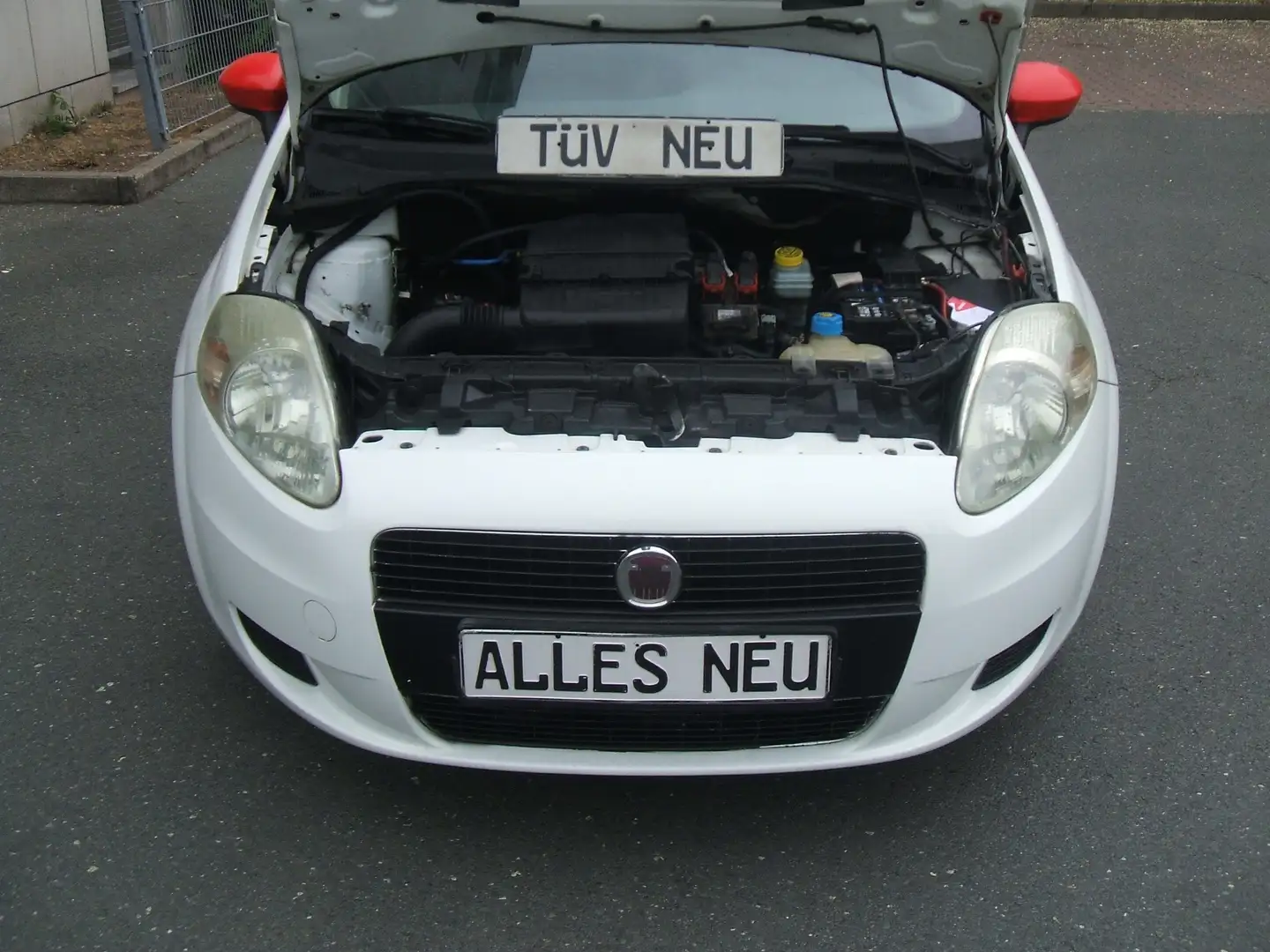 Fiat Punto 1,4* ALLES-NEU* 1.HAND* TOP* Auf Wunsch-TÜV-NEU Blanco - 1