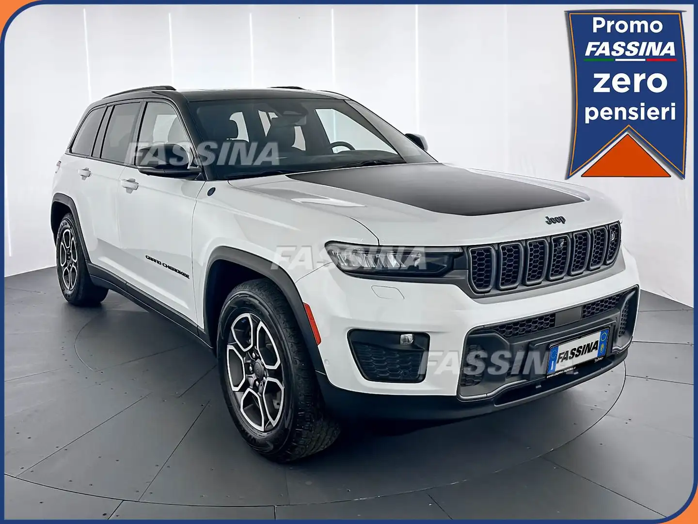 Jeep Grand Cherokee Grand Cherokee 2.0 PHEV ATX 4xe Trailhawk Blanc - 1