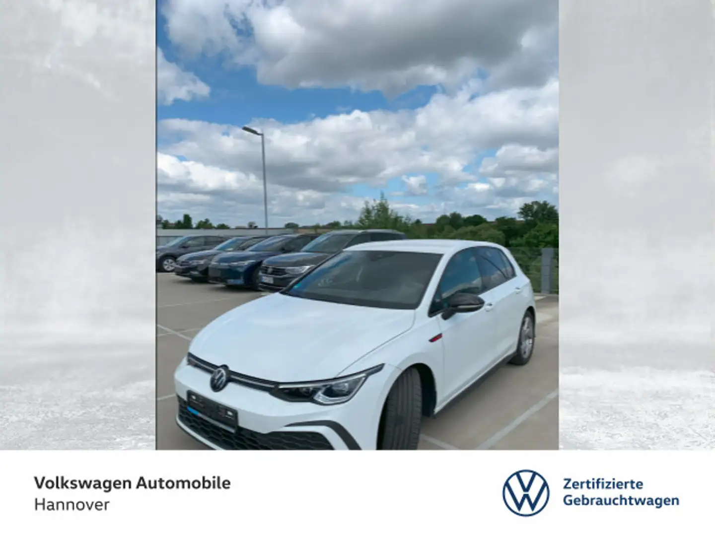 Volkswagen Golf GTI Golf VIII 2.0 TSI DSG GTI Navi LED DigCockpit AC Weiß - 1