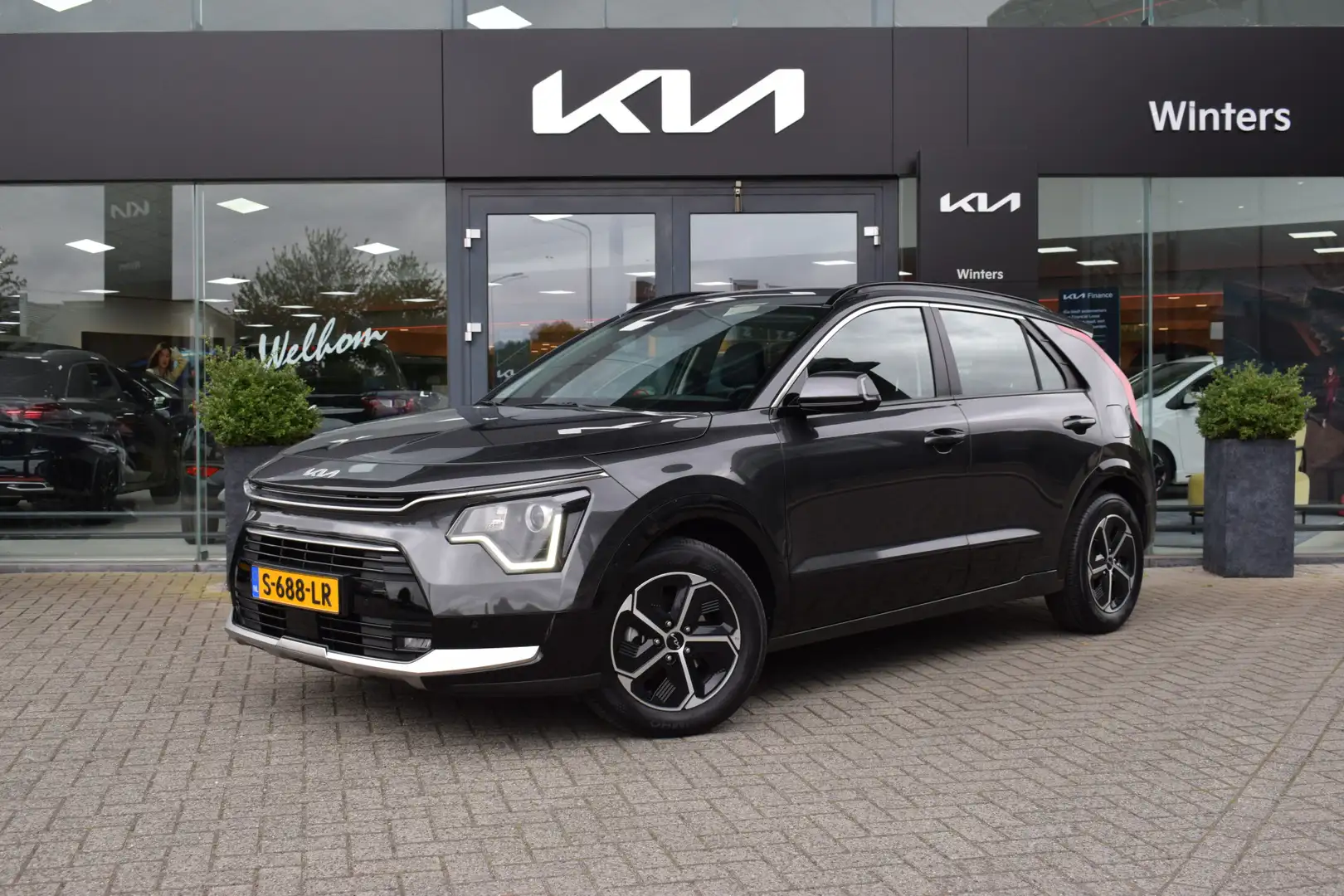 Kia Niro 1.6i-16V Hybrid DynamicLine DCT6/Autom. | Adaptive Grijs - 1