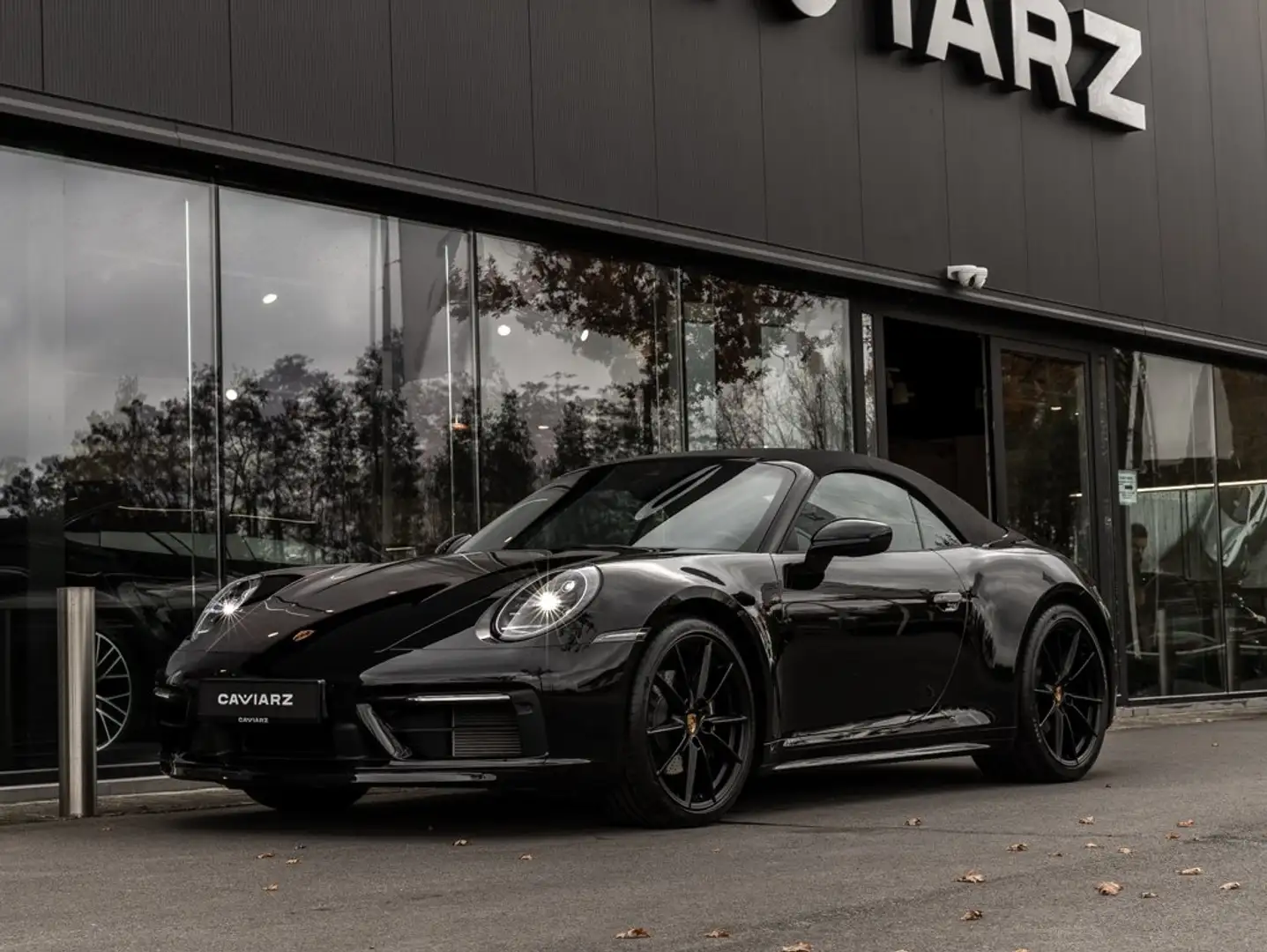 Porsche 992 CARRERA CABRIO SPORTUITL/21"/PDLS+/VOLLEDER/BOSE.. Noir - 2