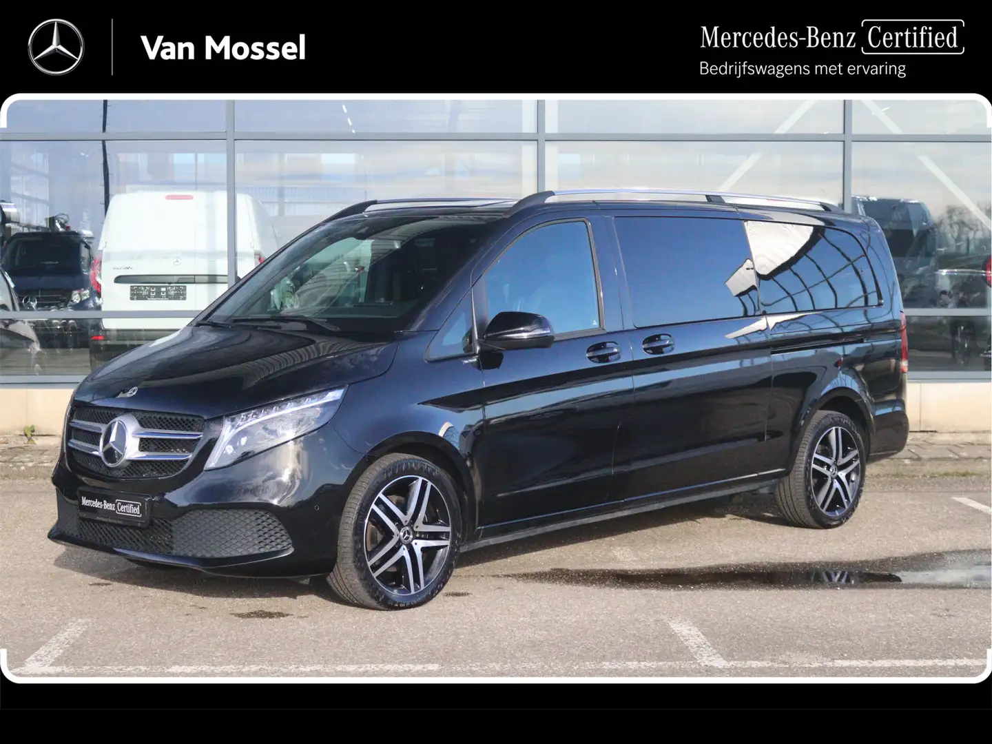 Mercedes-Benz V V250d L3 D.C. | AIRCO/NAVI/CAMERA/CRUISE | Certifi Noir - 1