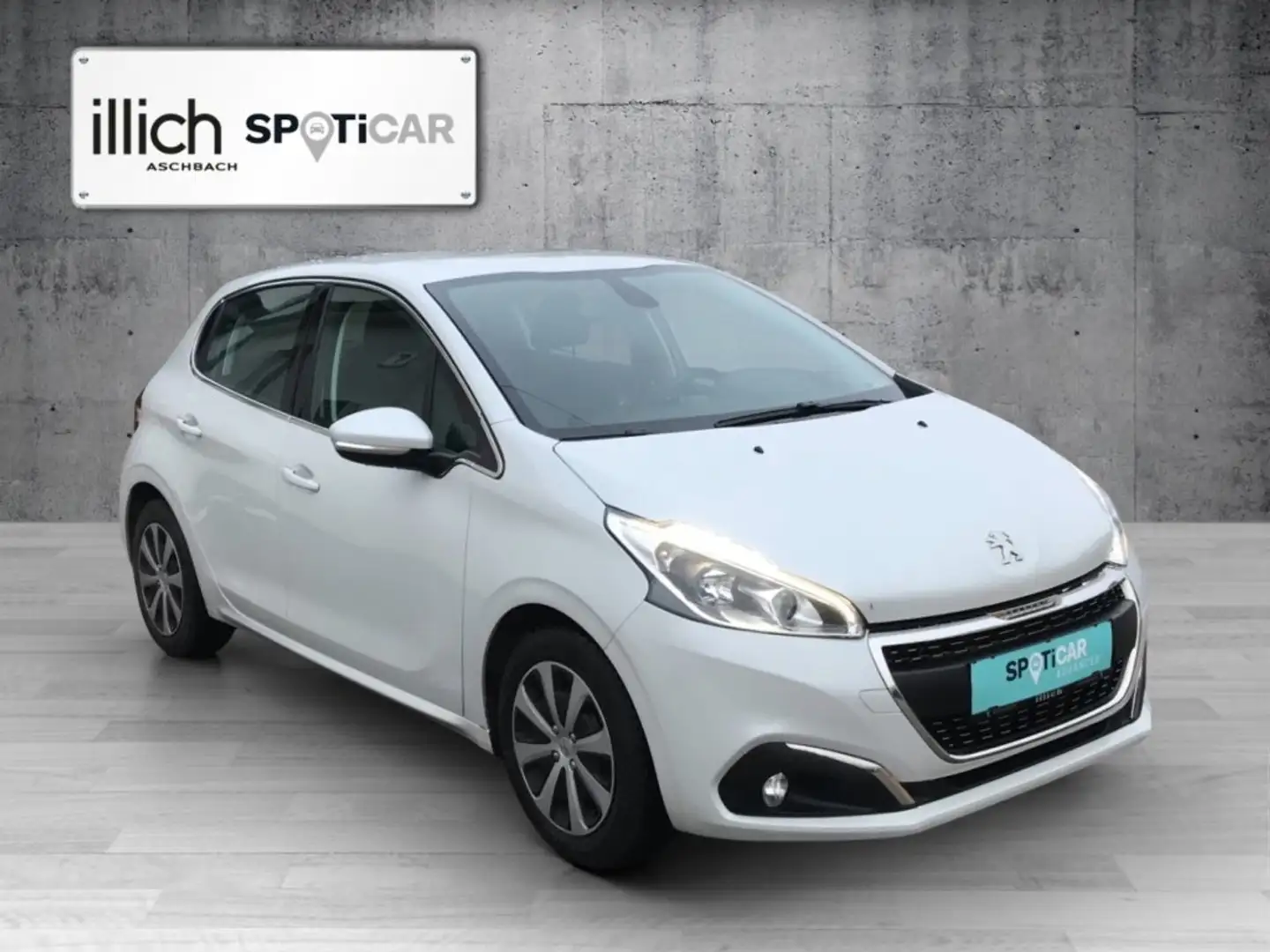 Peugeot 208 Allure BlueHDI100 Weiß - 1