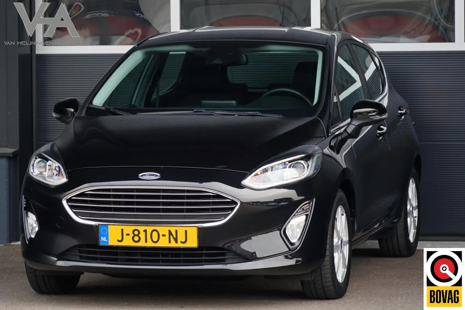 Ford Fiesta 1.0 EcoBoost Titanium, NL, CarPlay, clima, cruise Noir - 1