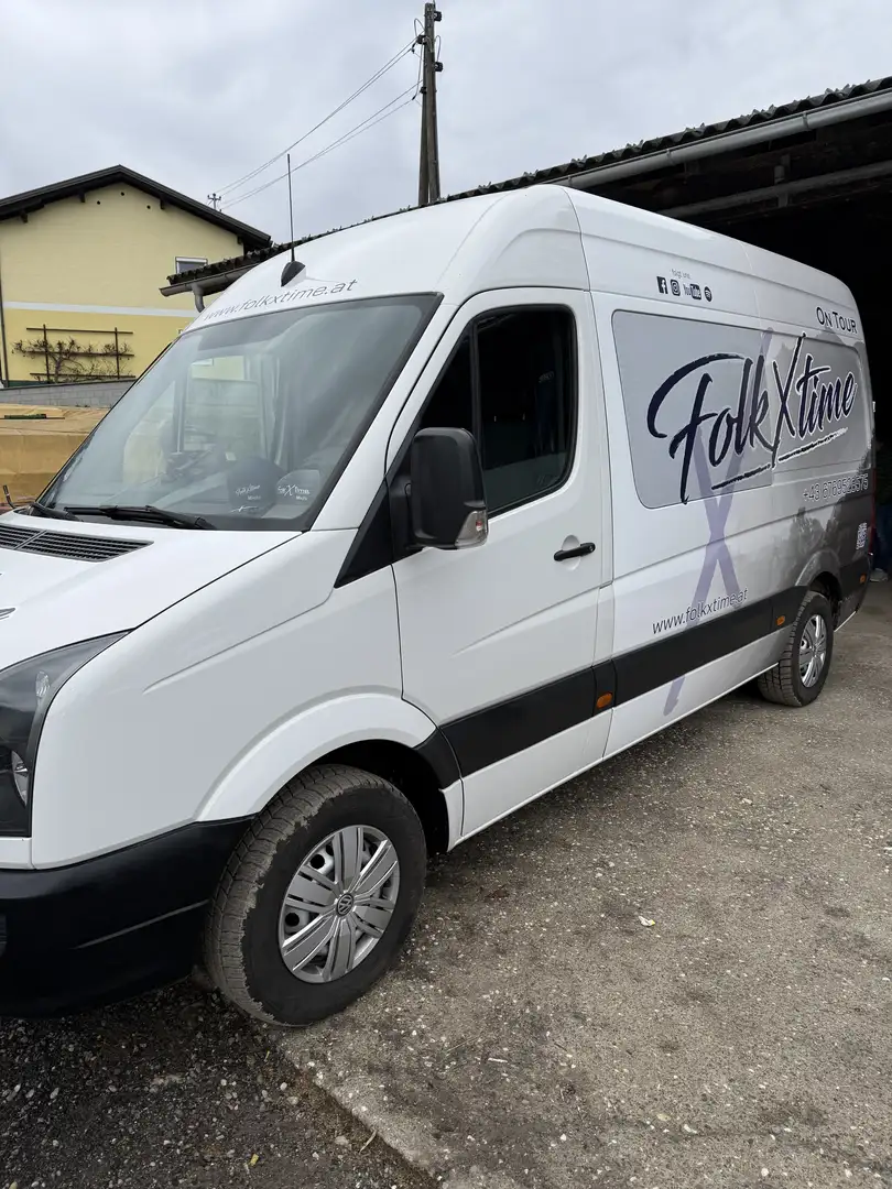Volkswagen Crafter 35 HR-Kombi 3-3-3 MR 2,0 TDI Weiß - 2
