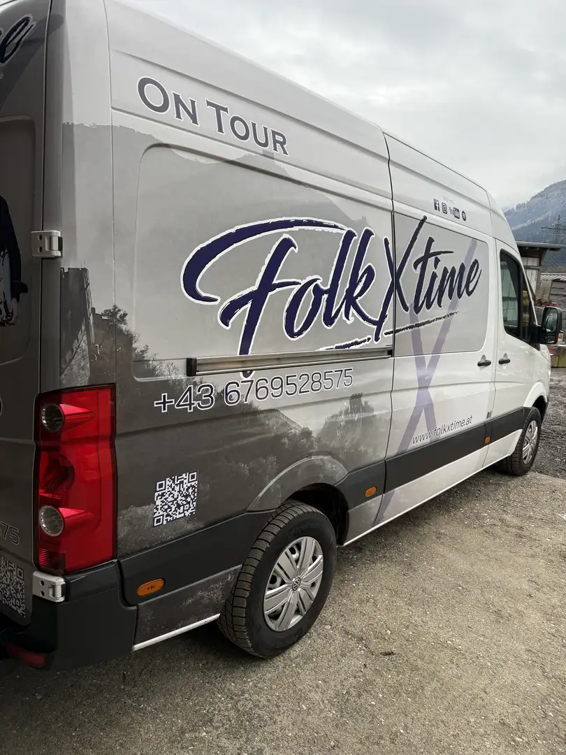 Volkswagen Crafter 35 HR-Kombi 3-3-3 MR 2,0 TDI Weiß - 1